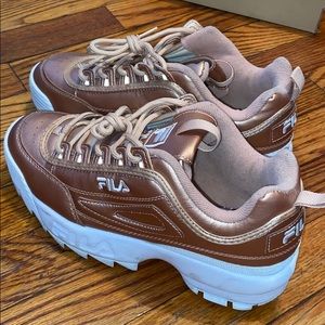 Fila Rose Gold Sneakers